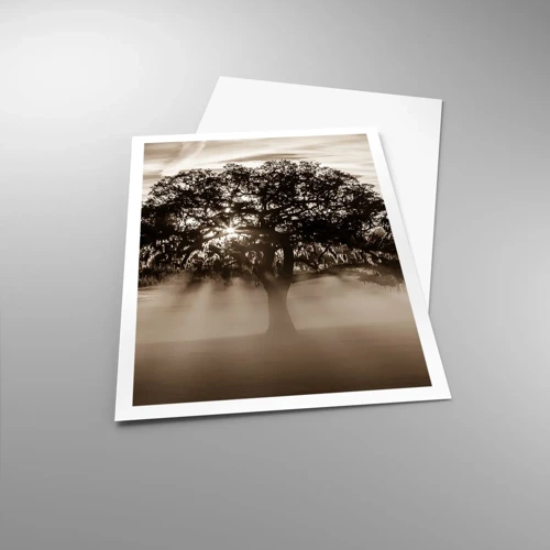 Poster - L'albero delle sole buone notizie - 70x100 cm