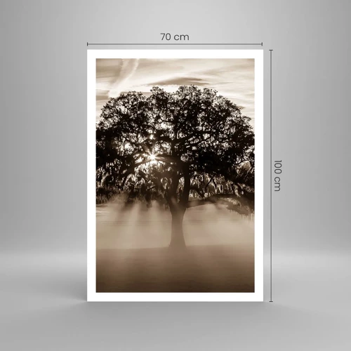 Poster - L'albero delle sole buone notizie - 70x100 cm