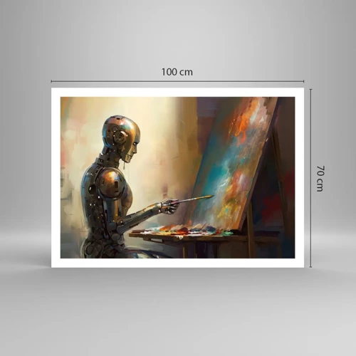 Poster - L'arte del futuro - 100x70 cm