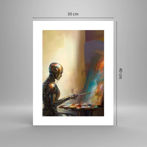 Poster - L'arte del futuro - 30x40 cm
