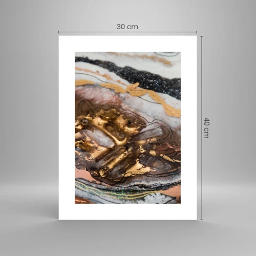 Poster - L'elemento della terra - 30x40 cm
