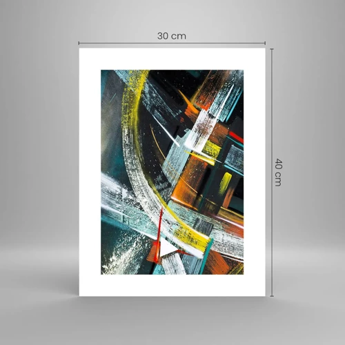 Poster - L'energia del movimento - 30x40 cm