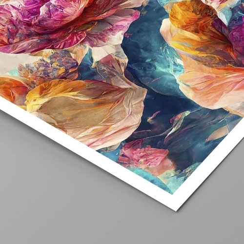 Poster - Lo splendore colorato del bouquet - 40x50 cm