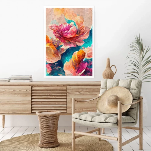 Poster - Lo splendore colorato del bouquet - 50x70 cm