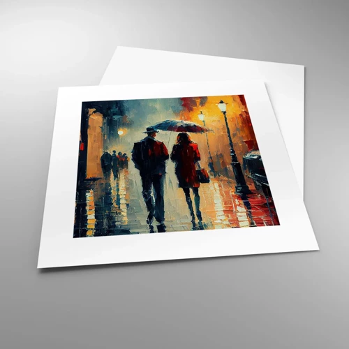 Poster - Love story cittadina - 30x30 cm