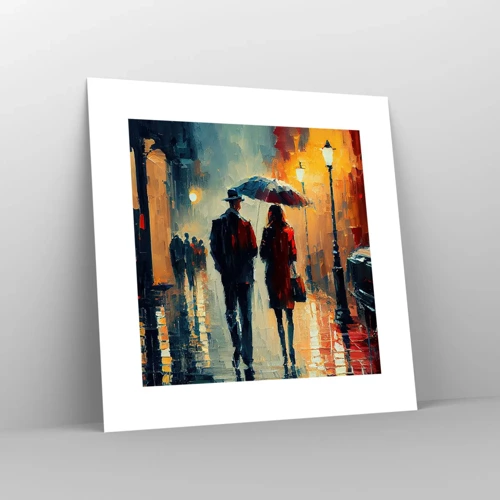 Poster - Love story cittadina - 30x30 cm