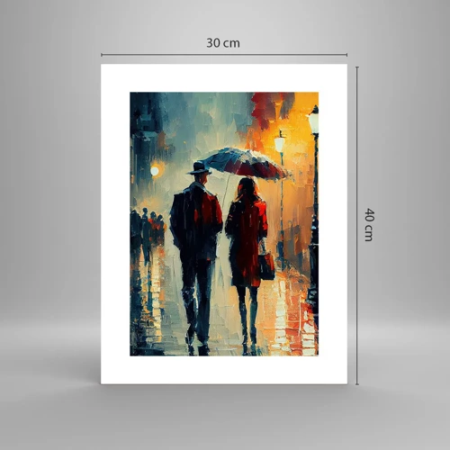 Poster - Love story cittadina - 30x40 cm