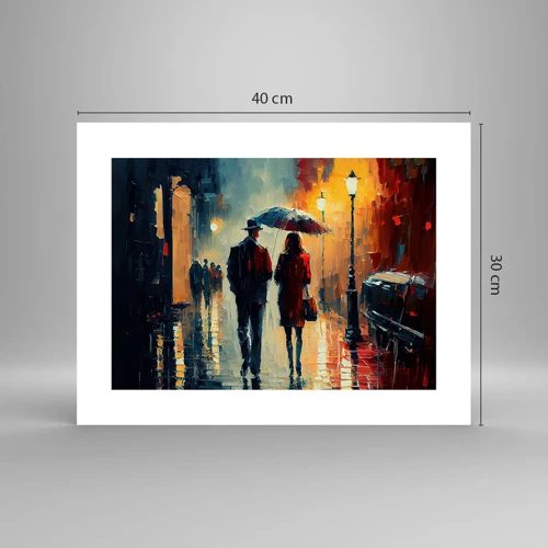 Poster - Love story cittadina - 40x30 cm