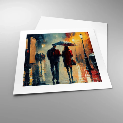 Poster - Love story cittadina - 40x40 cm