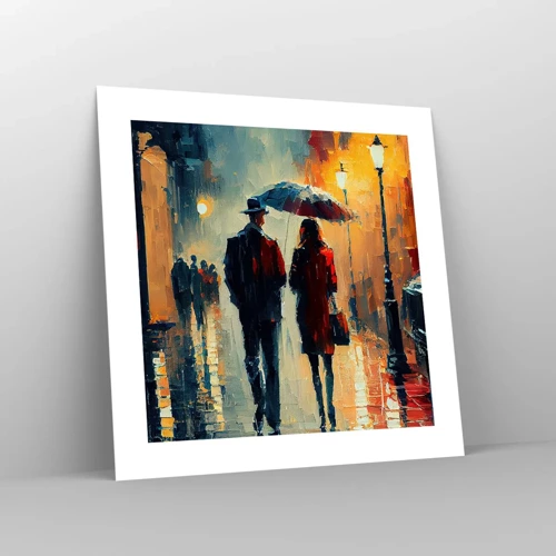 Poster - Love story cittadina - 40x40 cm