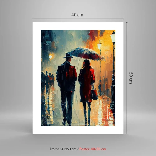 Poster - Love story cittadina - 40x50 cm