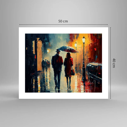 Poster - Love story cittadina - 50x40 cm