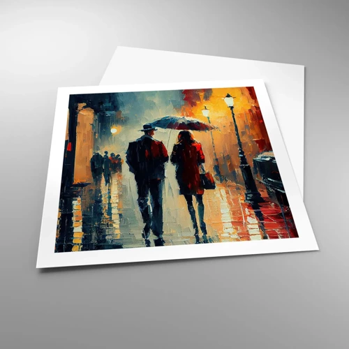 Poster - Love story cittadina - 60x60 cm