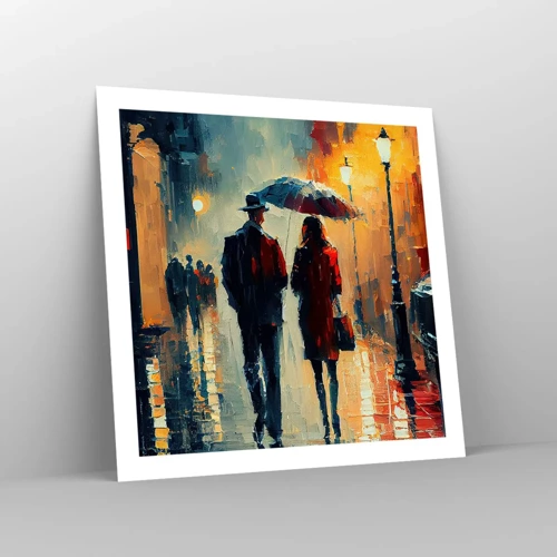 Poster - Love story cittadina - 60x60 cm