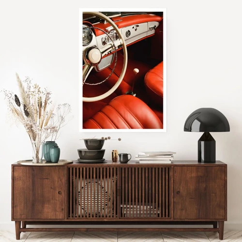 Poster - Lusso in stile vintage - 50x70 cm