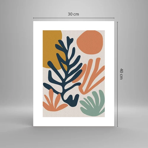 Poster - Mare di coralli - 30x40 cm