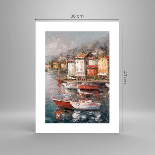 Poster - Molo romantico - 30x40 cm