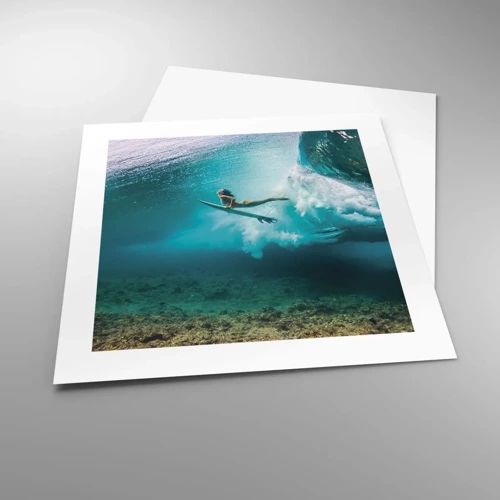 Poster - Mondo subacqueo - 40x40 cm