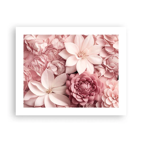 Poster - Nei petali di rosa - 50x40 cm