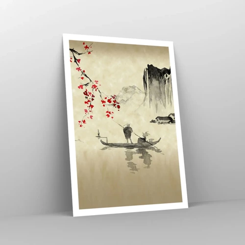 Poster - Nel paese dei ciliegi in fiore - 70x100 cm