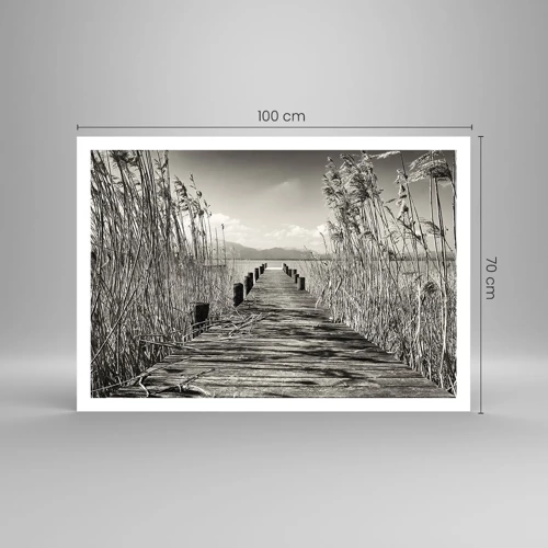 Poster - Nel silenzio dell'erba - 100x70 cm