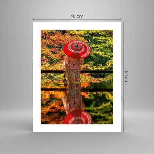 Poster - Nel tempio della natura - 40x50 cm