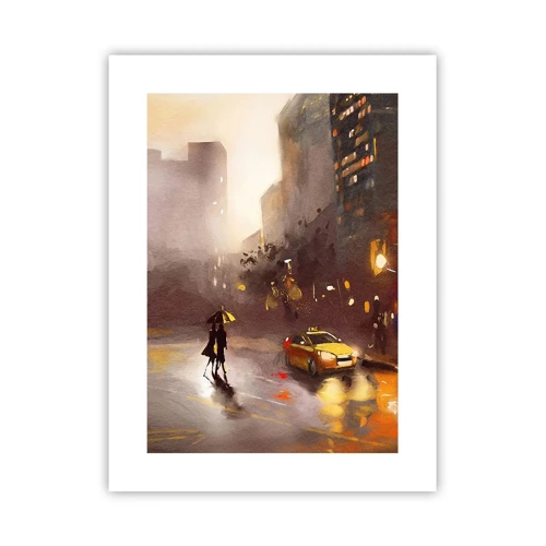 Poster - Nelle luci di New York - 30x40 cm
