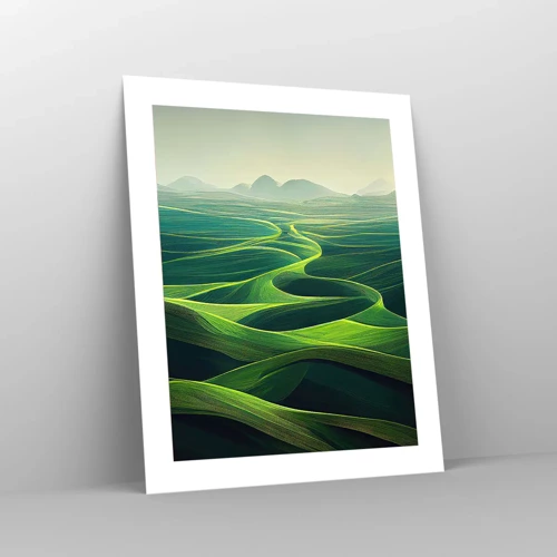 Poster - Nelle valli verdi - 40x50 cm