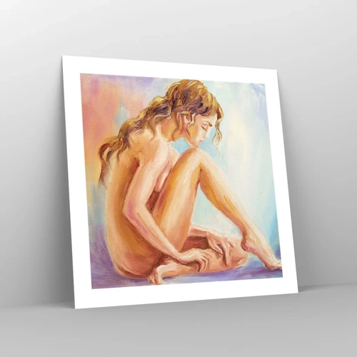 Poster - Nudo di giovane - 50x50 cm
