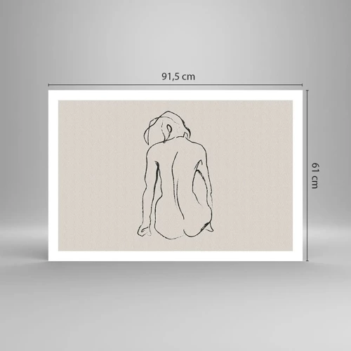 Poster - Nudo di ragazza - 91x61 cm