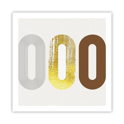 Poster - Ohh! - 60x60 cm