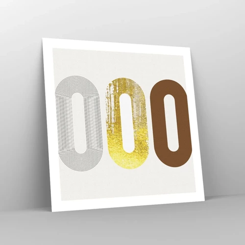 Poster - Ohh! - 60x60 cm