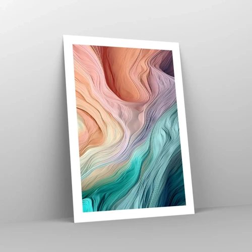 Poster - Onda arcobaleno - 50x70 cm