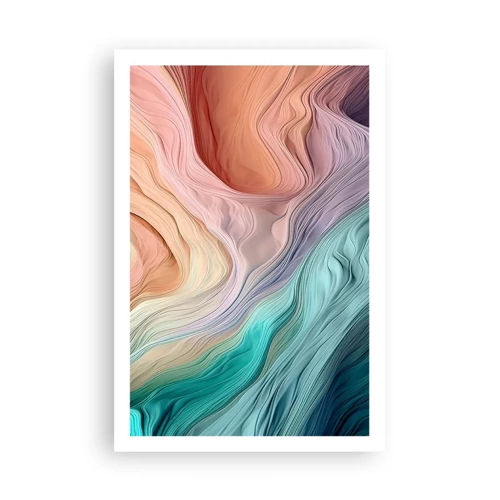 Poster - Onda arcobaleno - 61x91 cm