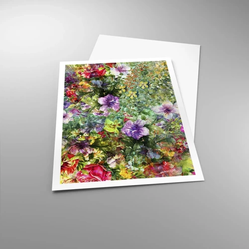 Poster - Perdersi nei fiori - 70x100 cm