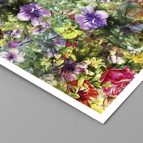 Poster - Perdersi nei fiori - 70x100 cm