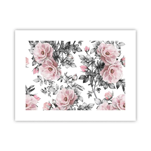 Poster - Perdersi tra le rose - 40x30 cm