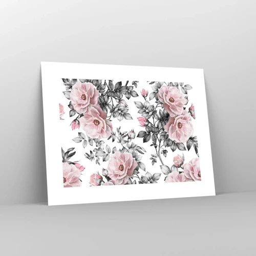 Poster - Perdersi tra le rose - 40x30 cm