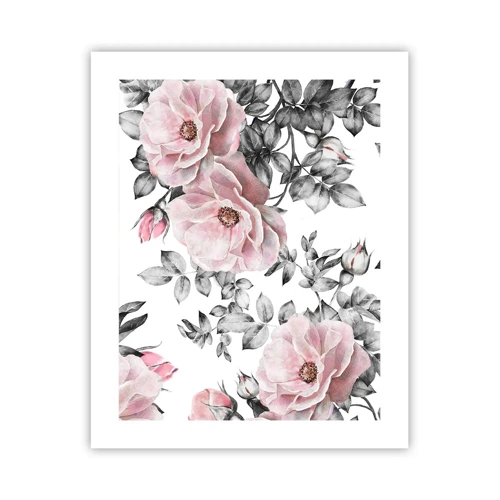 Poster - Perdersi tra le rose - 40x50 cm