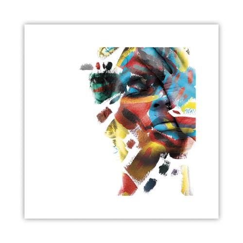 Poster - Personalità colorata - 30x30 cm