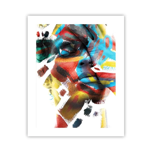 Poster - Personalità colorata - 40x50 cm