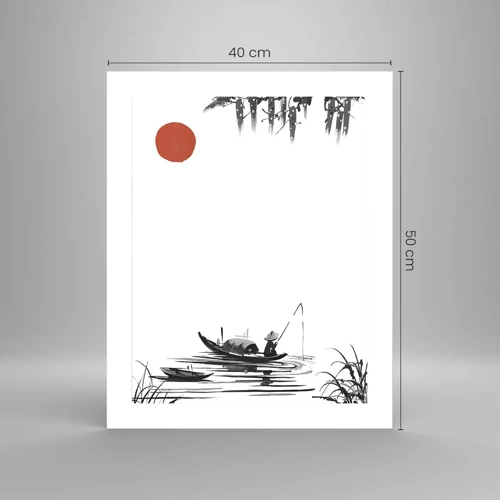 Poster - Pomeriggio asiatico - 40x50 cm