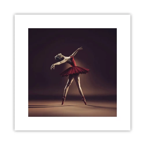 Poster - Prima ballerina - 30x30 cm