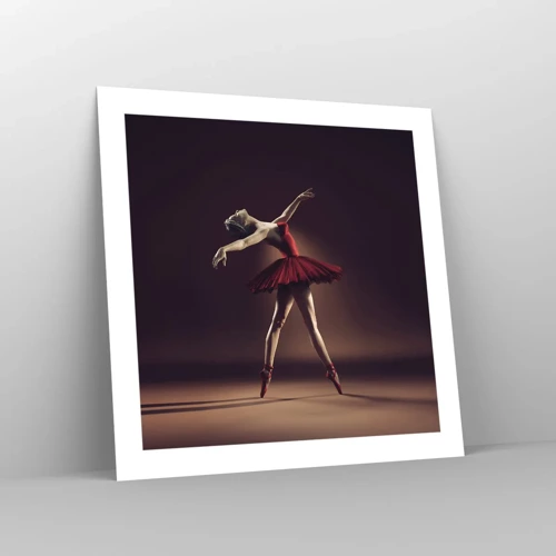 Poster - Prima ballerina - 50x50 cm
