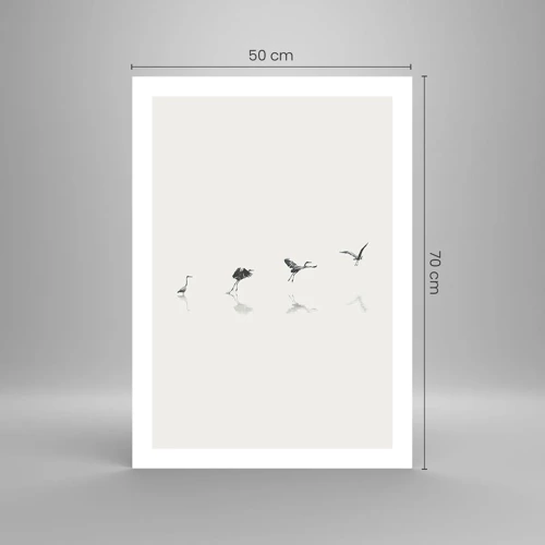 Poster - Quattro semplici passi - 50x70 cm