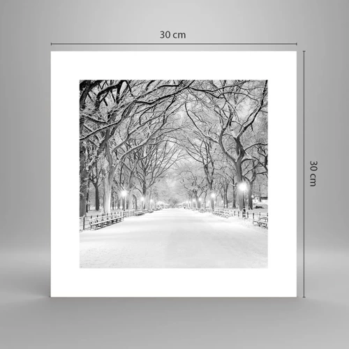 Poster - Quattro stagioni: l'inverno - 30x30 cm