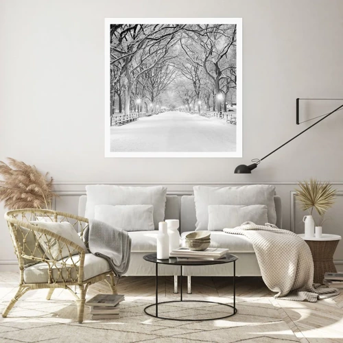 Poster - Quattro stagioni: l'inverno - 50x50 cm
