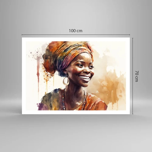 Poster - Regina africana - 100x70 cm