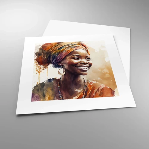 Poster - Regina africana - 30x30 cm