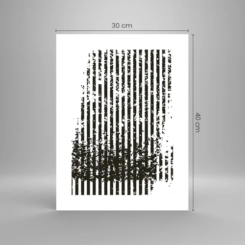 Poster - Ritmo e rumore - 30x40 cm